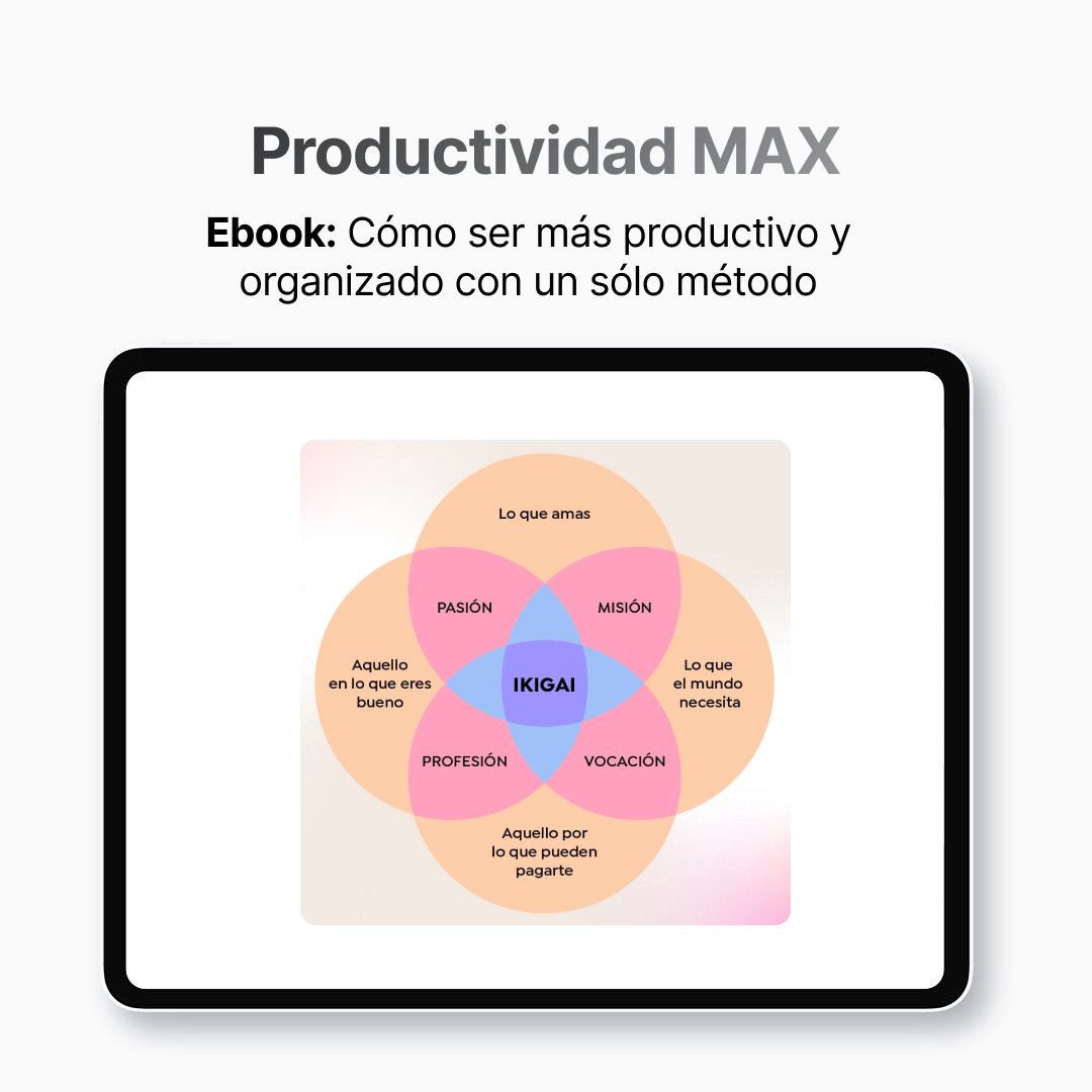 Ebook: Cómo ser más productivo y organizado con un sólo método