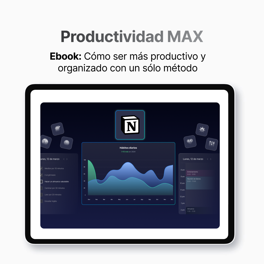 Ebook: Cómo ser más productivo y organizado con un sólo método