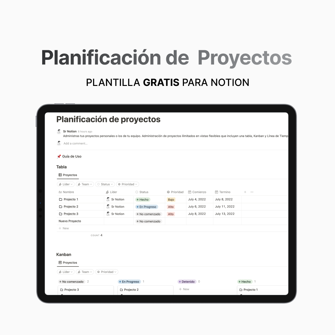 Planificación de Proyectos